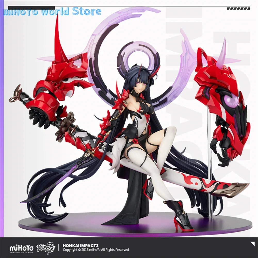 

MiHoYo официальный оригинальный Honkai Impact 3 Райден Мэй гаражные наборы Action Herrscher Of Thunder 1/8 модельные наборы Raiden подарки на день рождения