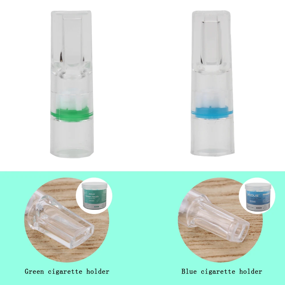 Disposable Tobacco Cigarette Filter - 100 Pack Tar Reduction Cleaning Holder