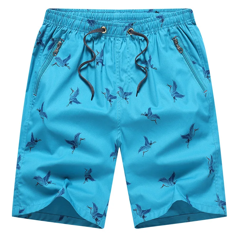 

High Quality 95% Cotton Knee PantsMens Shorts Knee Length Wholesell Casure Summer And Autumn Beach Shorts Large size L-5XL