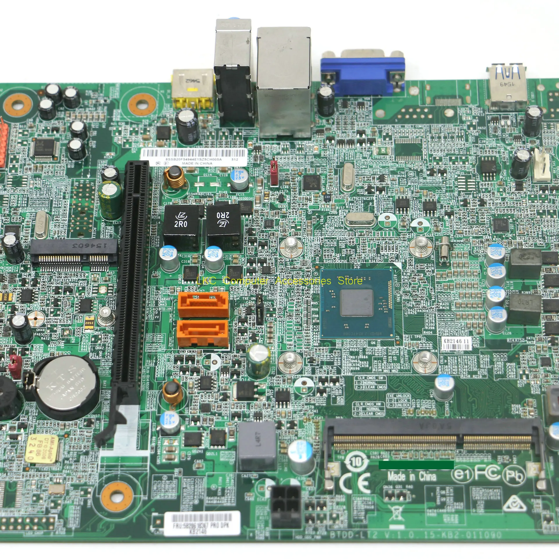 para Lenovo H5000 D30-00 H30-00 H5000 D3000 H3000 5b20g18367 Btdd-lt2 15-kb2-011090 com J1800 Cpu Desktop Motherboard mb Novo - Imagem 5