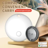 Mini gps Dual System Tracker For Apple Find My/Android Google Find Hub App Item Finder bag/Key Locator Smart Bluetooth Tracker - Image 4