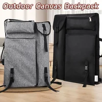 1pc Sketch Art Painting Bag Black/Grey,Multifunctional Portable Waterproof,for Outdoor,Sketching Board Bag,Art Exam,travel Art f 1