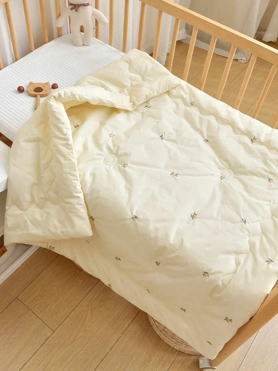 Baby Cotton-Padded Quilt Thickened for Autumn and Winter Newborn Blanket Kindergarten Children Nap Blanket CJ298