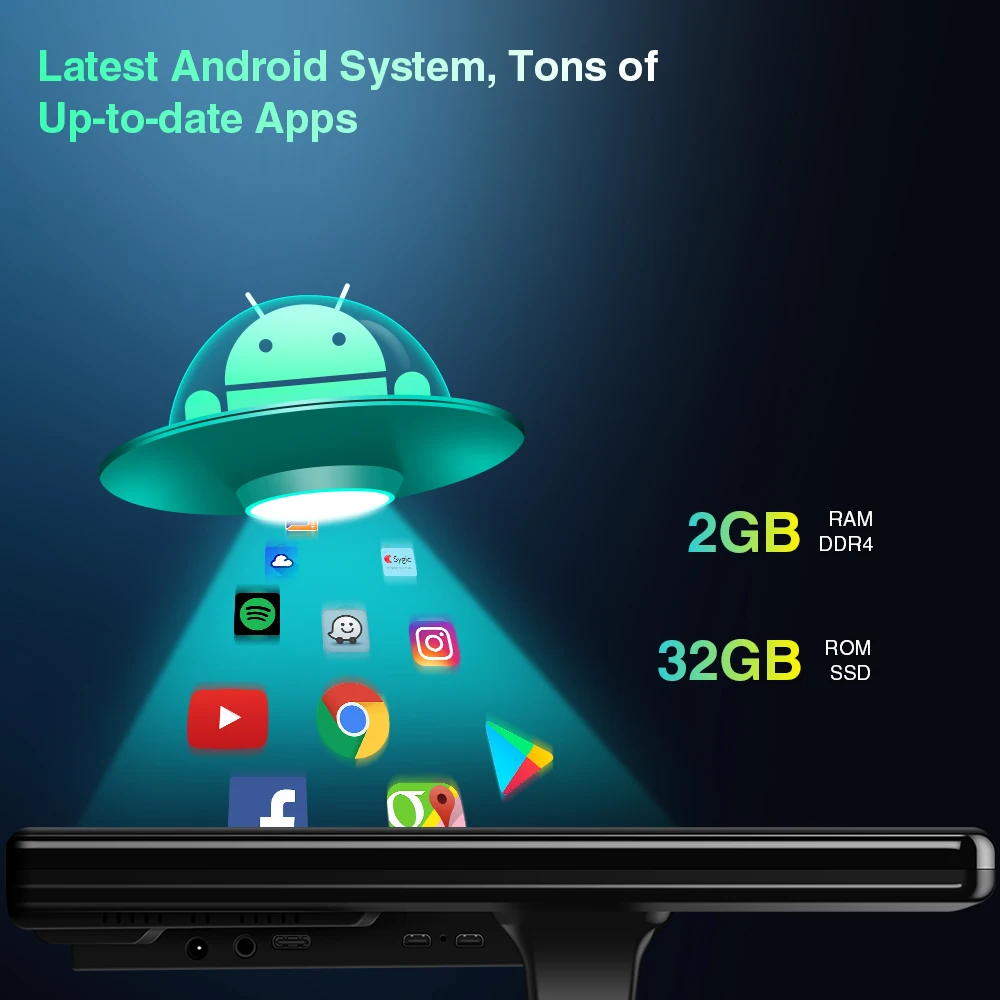 XTRONS  TV 巹Ʈ ,   HD IPS 1920x1080 ȼ, UHD 4K  HDMI  Ŀ , ȵ̵ 11, 14 ġ