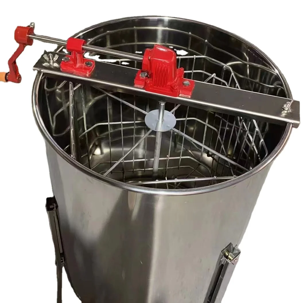 

Manual honey extractor 4 frames honey processing machine