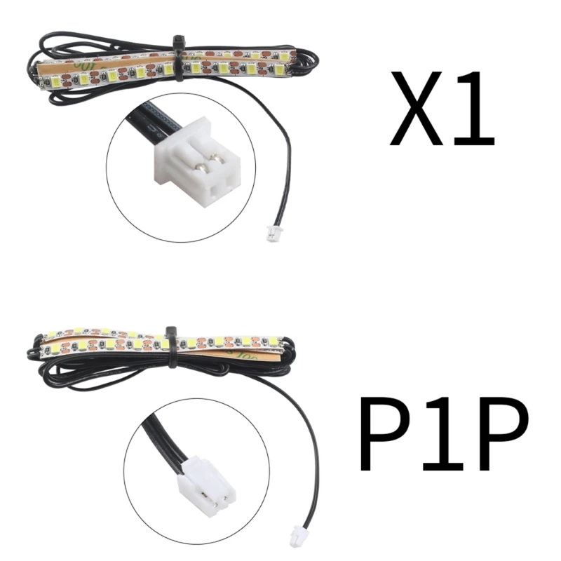 Bambu Lab P1P X1 3D 프린터 수리 조명용 LED 조명 스트립 방수