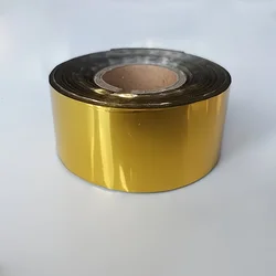 Hot Stamping Foil Paper - 4cm x 120m for Leather, Fabric, and Decorative Projects (Golden)