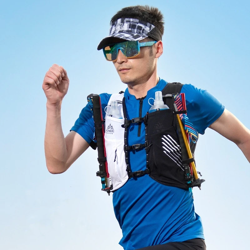 AONIJIE C9116 10L Trail Running Backpack Lightweight Hydration Pack Outdoor Sports Rucksack for Ultra Trail Run Cycling Hiking