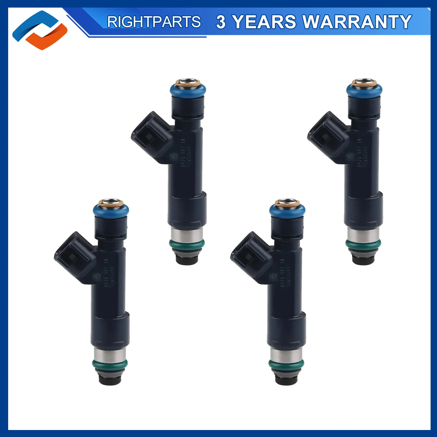 

4PCS 12602480 Fuel Injectors For Pontiac Solstice G6 G5 Saturn Aura SKY VUE Chevrolet CAPTIVA SPORT Malibu 2.4L Cobalt HHR 2.2L