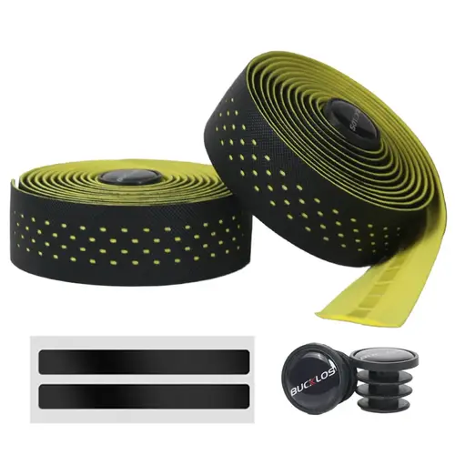 BUCKLOS Road Bike Handlebar Tape Soft PU EVA Gravel Bicycle Bar Tape Anti-Slip Shock Absorption Breath Grip Tape Cycling Parts - Image 9