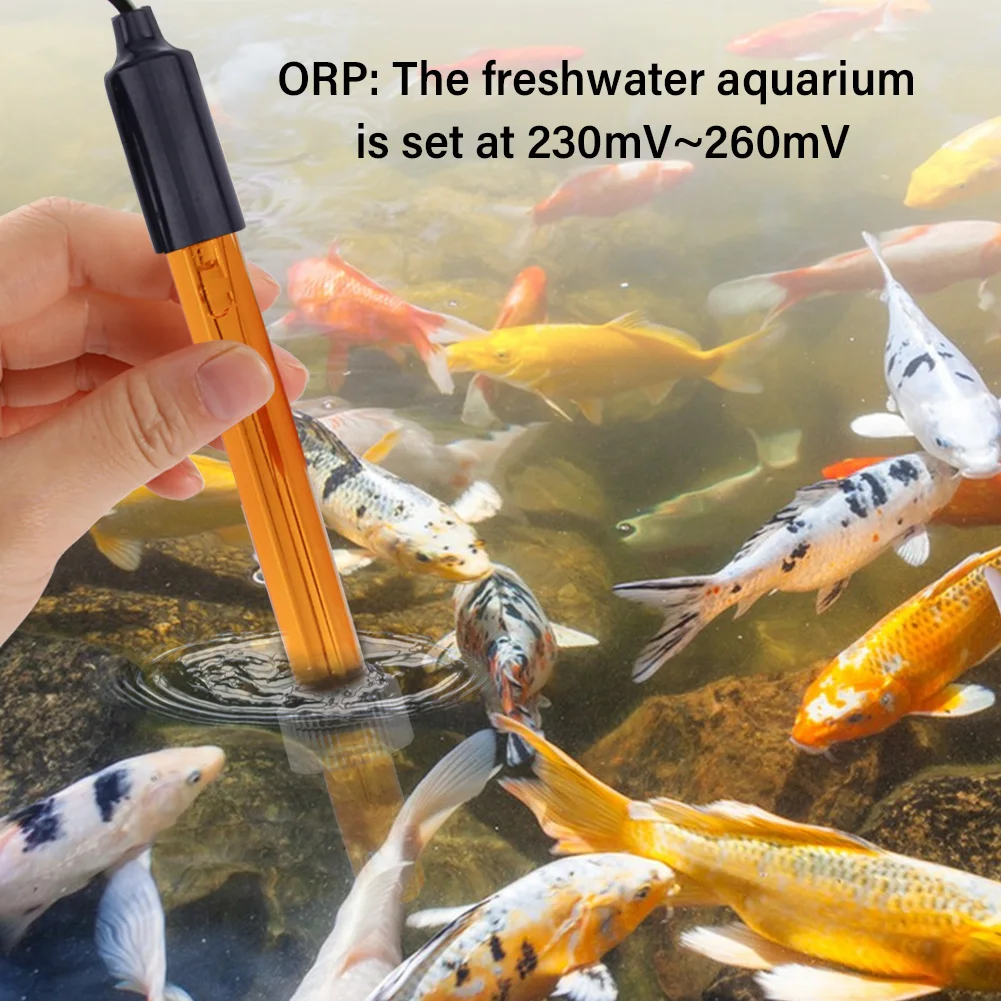 PH ORP Probe Sensor 300cm Cable With BNC Q9 Connector For Aquarium Hydroponics W