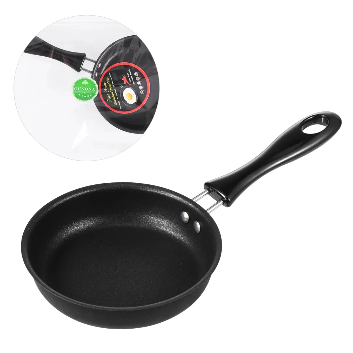 Egg Omelette Pancake Pots and Pans Nonstick Frying Pan Cooking Pan Saucepan Cookware  Fried Eggs Pancake Making ( 12CM ) 5