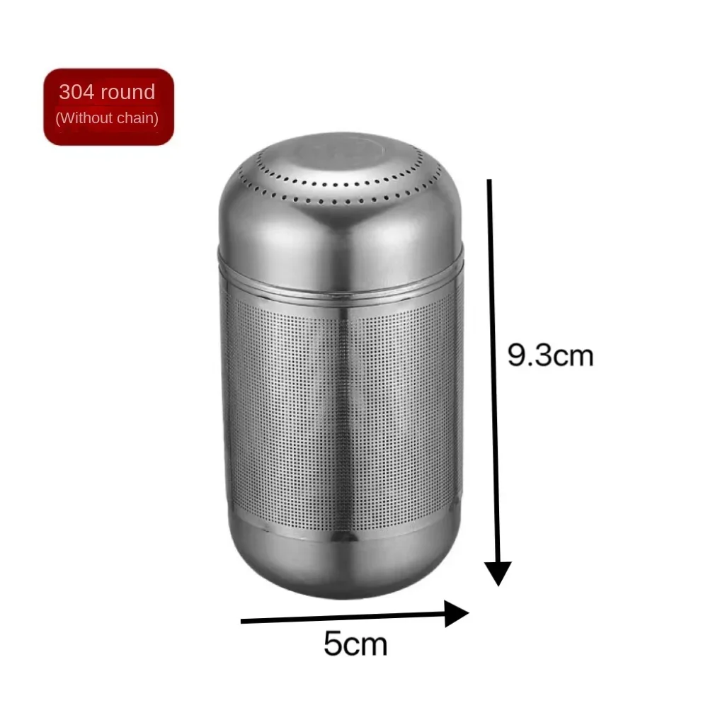 Stainless Steel Tea Infuser Tea Leaves Spice Seasoning Ball Strainer Teapot Fine Mesh Coffee Filter Teaware Rounded Strainer