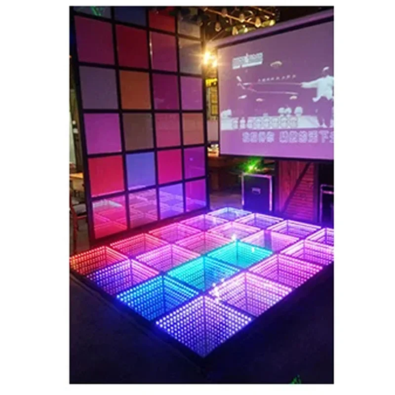 

20 шт./2 м х 6,56 м/8,2 дюйма х дюйма, украшение для концертного центра/сертифицированное Rohs, музыкальное светодиодное освещение для танцпола, диджея