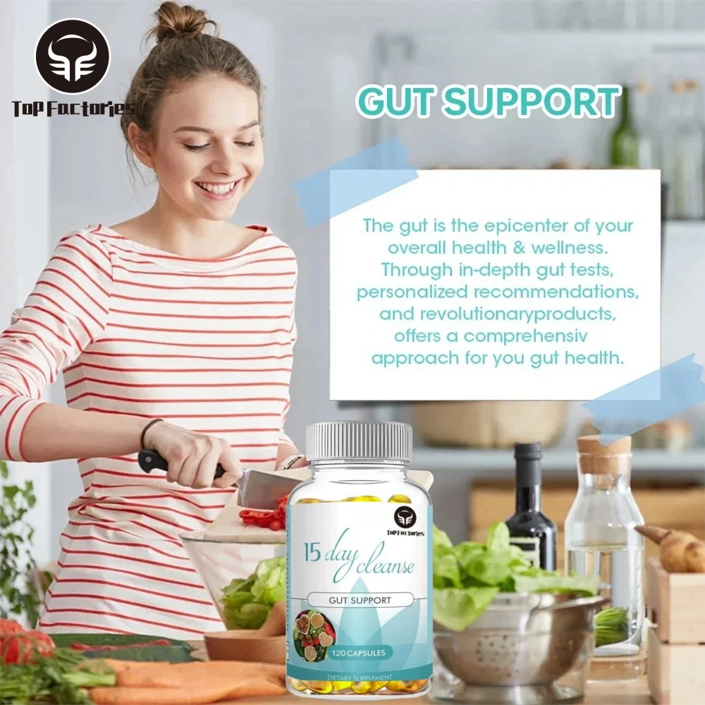 Top Factories Digestive Detoxification Dietary Supplement Colon Cleansing-Balancing Intestinal Organisms and Plants