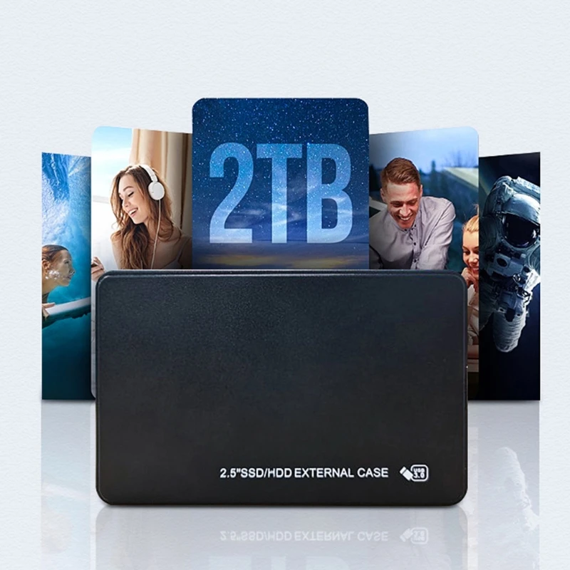 케이스 SSD HDD 박스용 F3KE 2.5인치 스토리지 USB 450MB/s 외장형 하드 디스크 드라이브