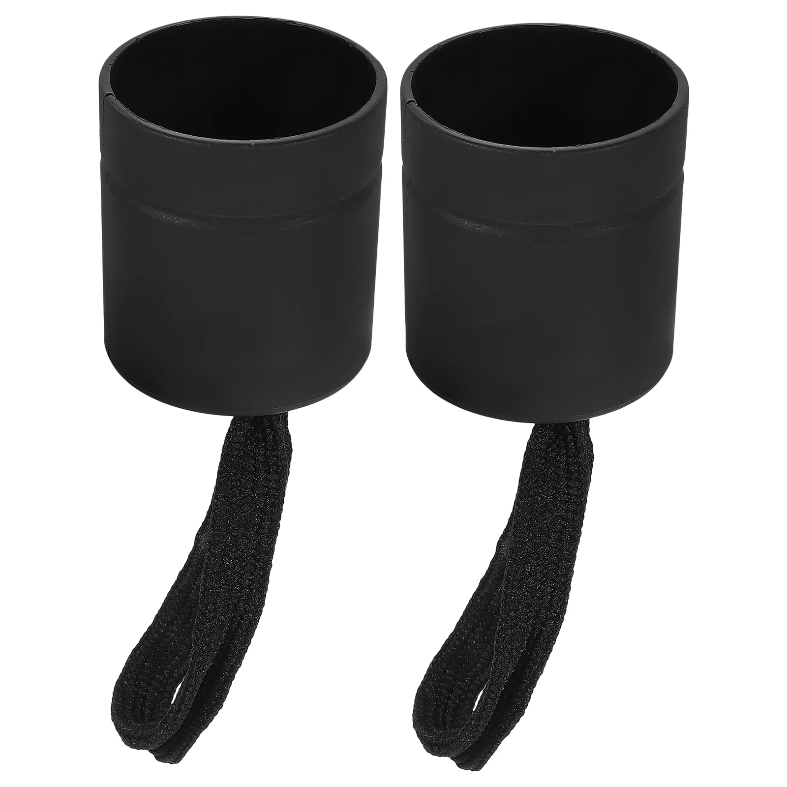 Umbrella Handle Replacement 2 Pcs Compact Handle Folding Grip Accessories Rain Replaceable Foldable Umbrella Sturdy Frosted Rain Umbrella