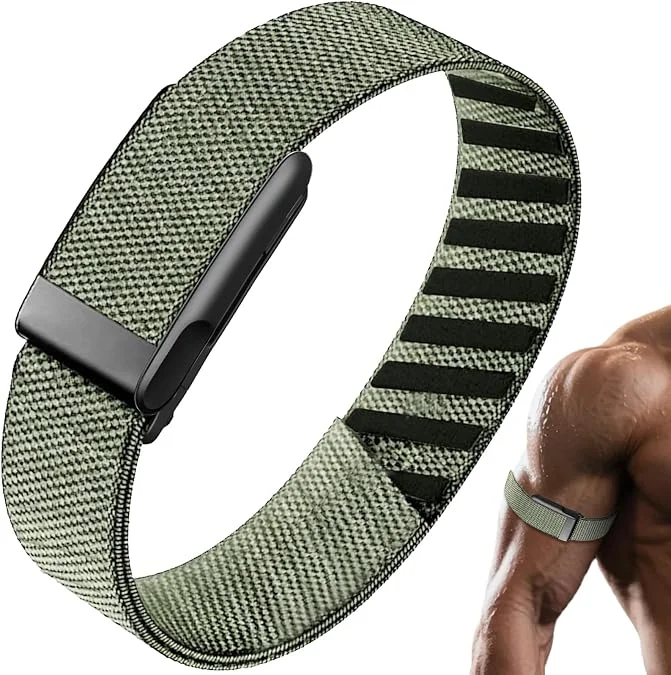 Nylon Bicep and Ankle Fitness Sport Strap for Health and Activity Tracking