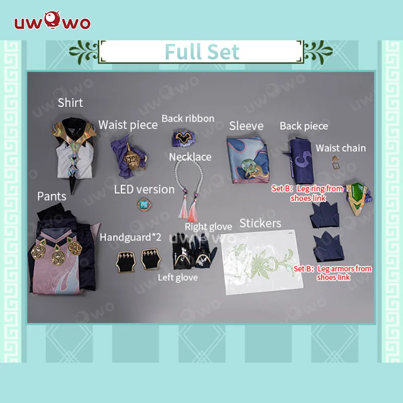 UWOWO Xiao ڽ  Ʈ ڽ, Xiao Yaksha ڽƬ Liyue Anemo  ڽ, Xiao ǻ, L XXL