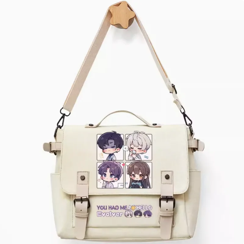 

Anime Love and deepspace Xavier Bag Unsix Fashion Casual Teenagers Crossbody Student Messenger Handbag B873