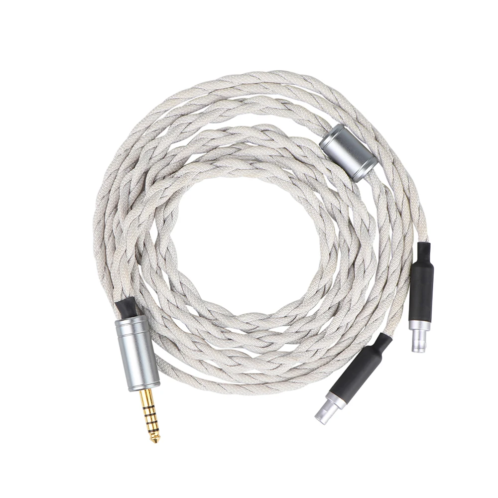 

Tripowin Alture 26AWG high-purity single crystal copper silver-plated headphone upgrade cable 1.5m Long