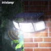 Intelamp Solar Outdoor Light Motion Sensor Waterproof Bright Wall Street Lamp For Garden Yard Path Garage Stairs Porch 3