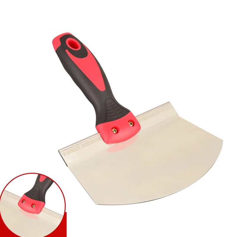 

Stainless Steel Wall Paint Plaster Shovel Putty Knife Scraper Blade Paint Feeder Filling Spatula Construction Tools