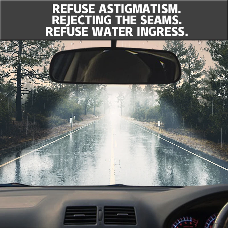 Clear Headlamp Lampshade Headlight Lens Housing+Glue For Jaguar XJ XJL 2010-2018 High quality auto parts 4