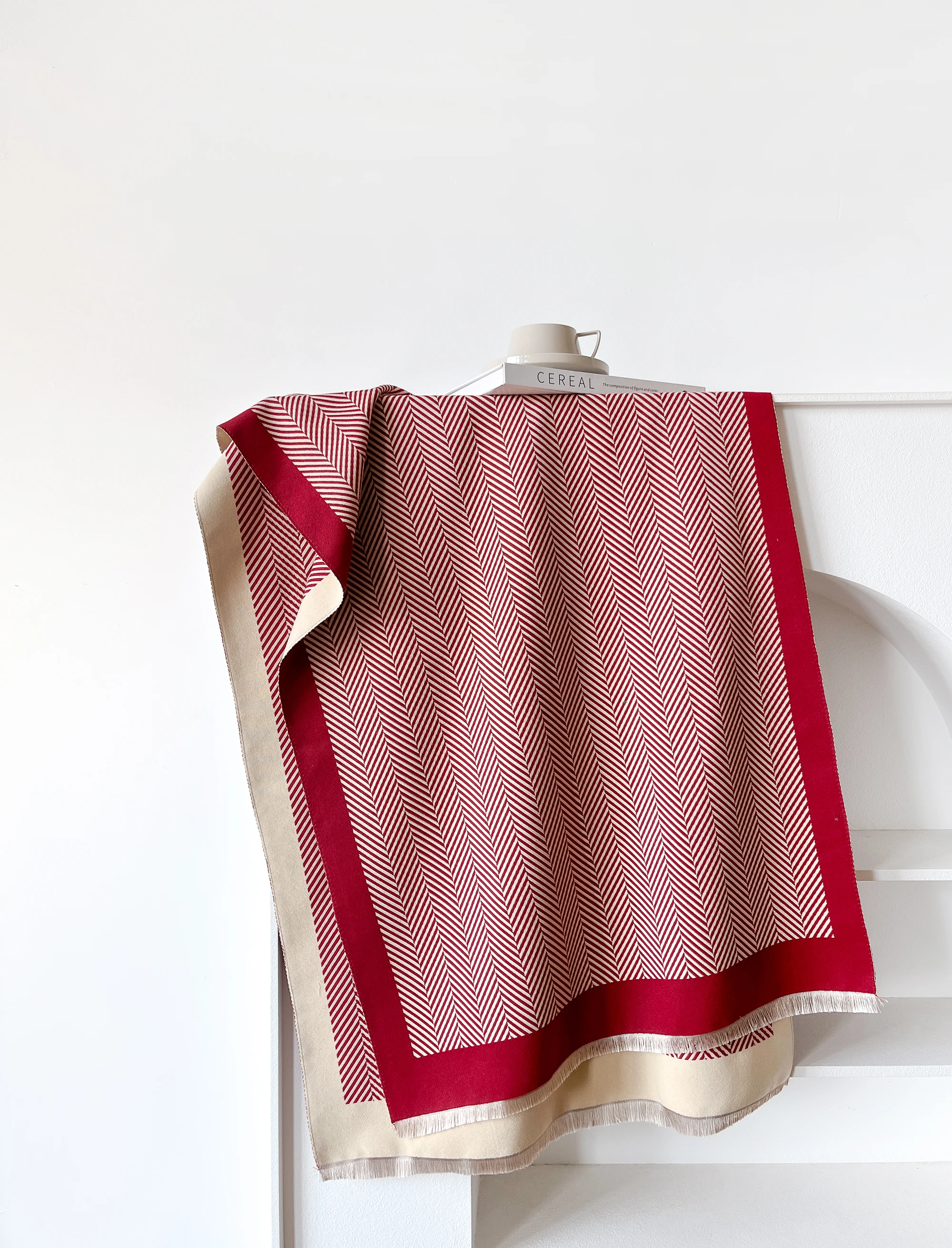 2024 Winter Women Cashmere Scarf Thick Warm Pashmina Shawls Wraps Floral  Jacquard Lady Blanket Echarpe Bufanda Female New