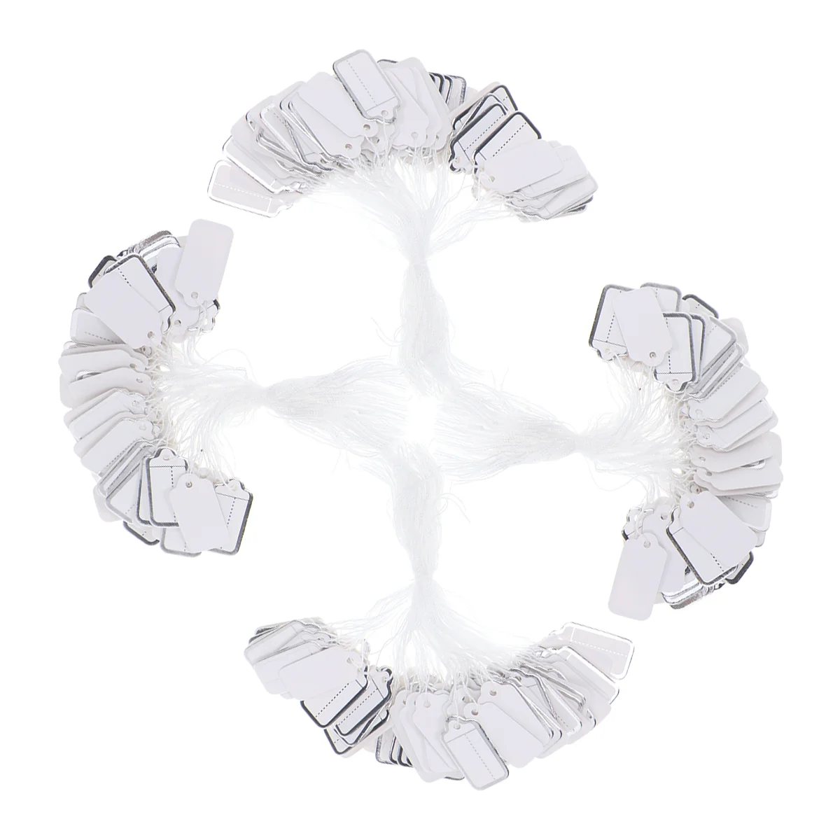 

Price Label Tags String Tie Watch Jewelry Display Merchandise Price Label Paper Cards Rectangular Blank Price Tag A30
