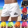 Men's Beach Shorts Lonsdale-Print Sport Running Pants Swimwear Movement Quick Dry Surf 1