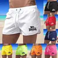 Men's Beach Shorts Lonsdale-Print Sport Running Pants Swimwear Movement Quick Dry Surf 1