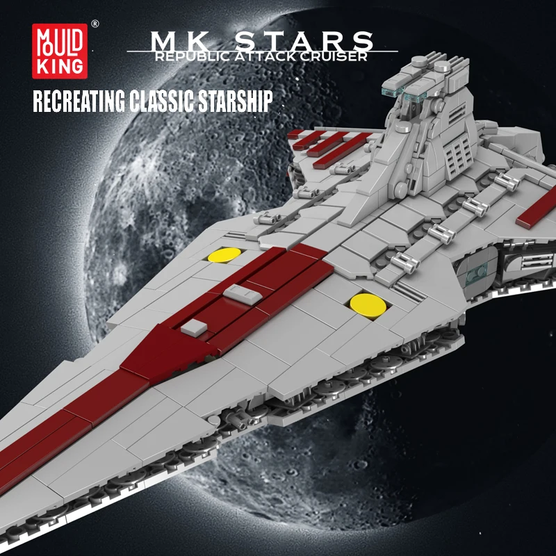 Mould King 21074 Star Plan Building Block The MOC Republic Attack