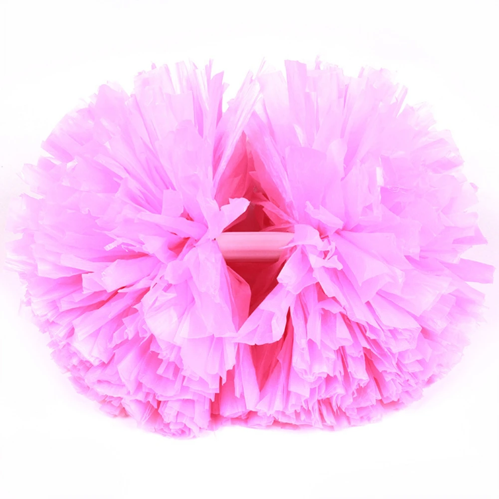 Cheerleading Pom Poms, Hand Flowers Cheerleader Pompoms for Sports Cheers Ball Dance Fancy Dress Night Party