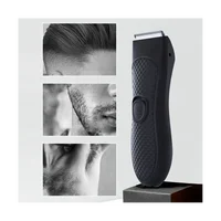 Men'S Electric Trimmer Groin Hair Trimmer Pubic Hair Removal Intimate Areas Body Clipper Epilator Rechargeable Shaver 1