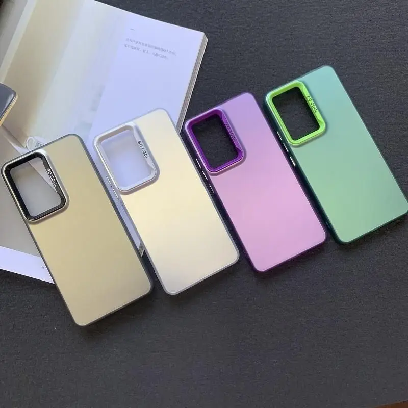 Metallic IMD Matte Anti-Fingerprint Slim Protector Case
