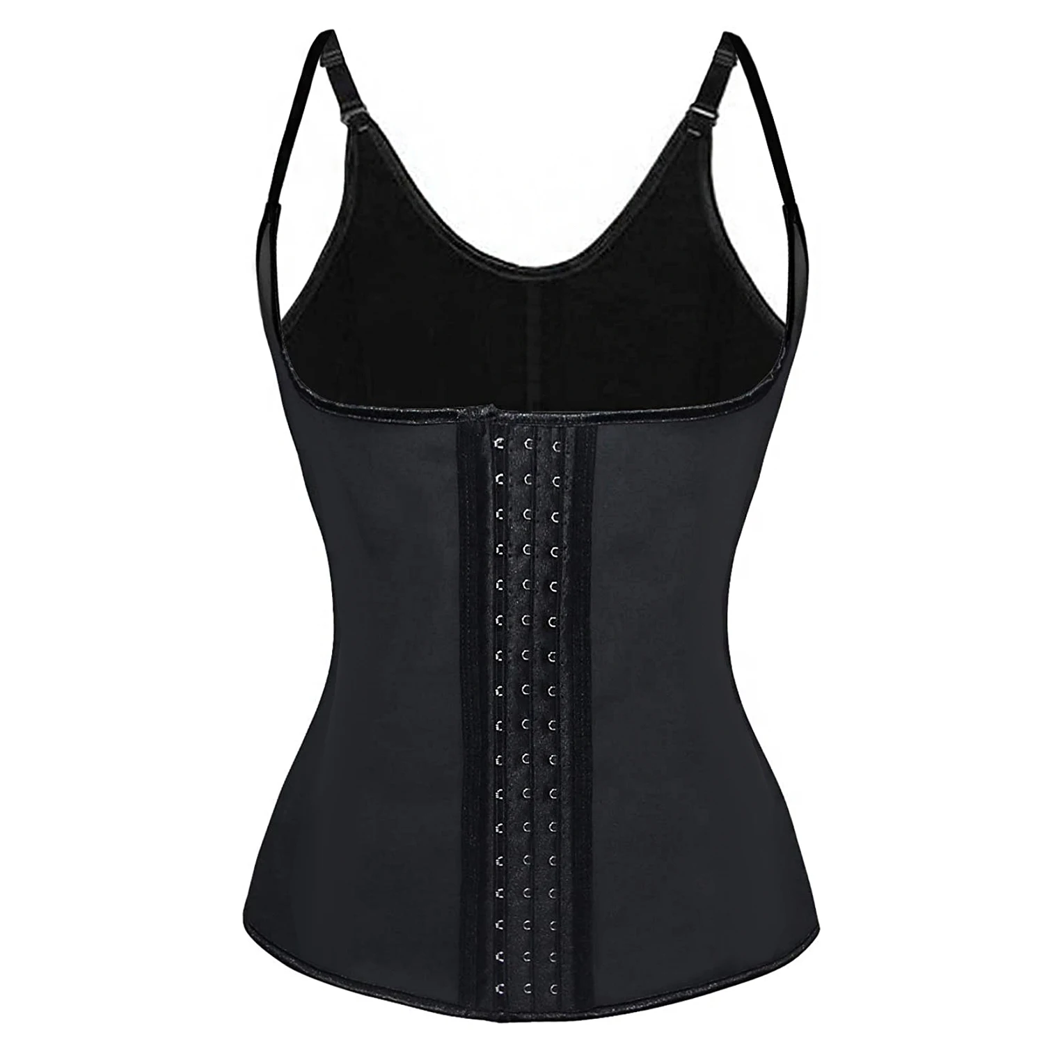 Womens Waist Trainer Corset Vest Breathable Tank Tops Tummy Control Shapewear Slimming Body Shaper