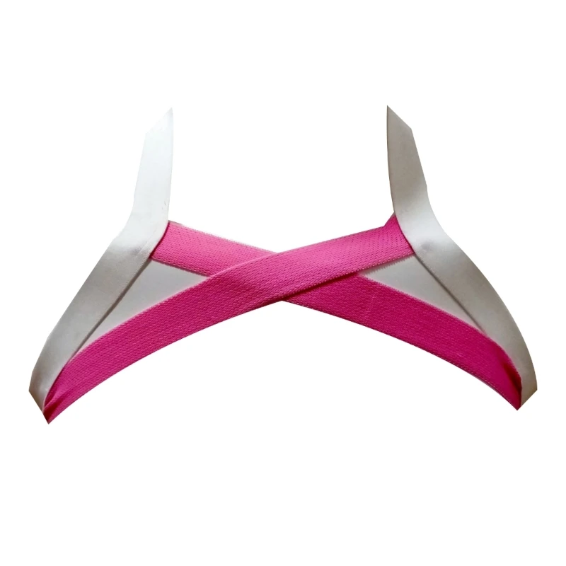 Cintura Pettorale Punk Gotica In Pelle PU, Muscoli Finti, Girocollo Per Uomo, Accessorio Cosplay Carnevale