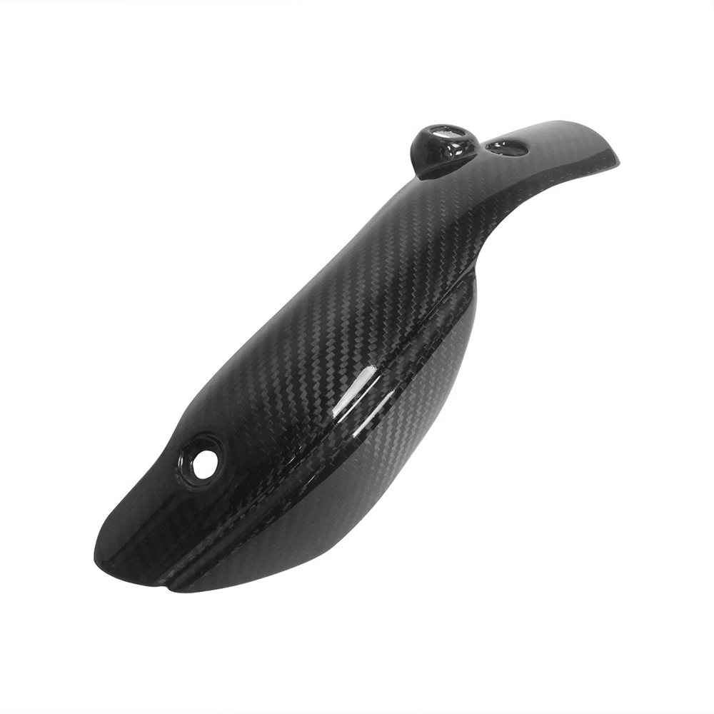 Carbon Fiber Motorcycle Exhaust Cover For YAMAHA R1 2009 2010 2011 2012 2013 2014