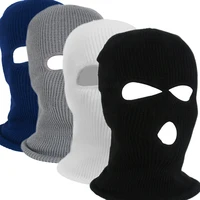 Winter Men Hat Army Tactical Mask 3 Hole Full Face Mask Ski Mask Winter Cap Balaclava Motorbike Motor Bicycle Helmet Full Helmet 1