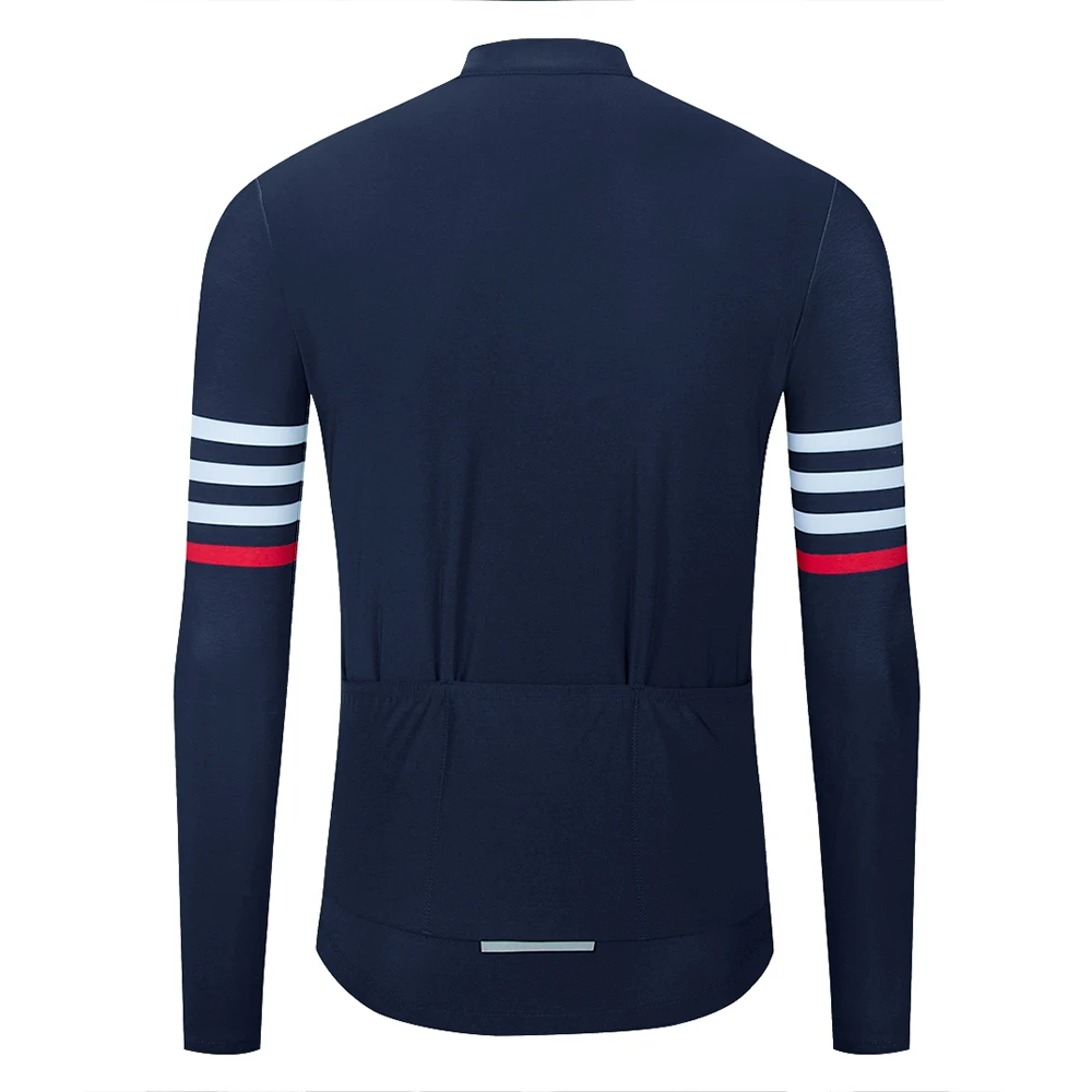 YKYWBIKE Winter Men Cycling Jackets Long Sleeves Fleece Keep Warm Road Bike Tops MTB  Cycling Jersey Jackets