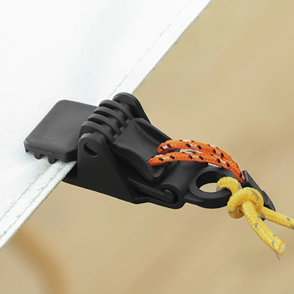 

Фиксированный навес с зажимами, новые зажимы для тента, кемпинга, Крокодиловая веревка, крепкий захват, Брезентовая веревка для палаток