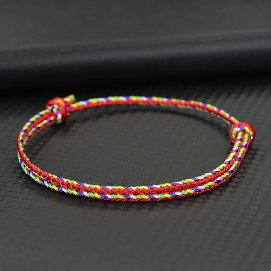 Adjustable Lucky Rope Bracelet for Men