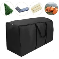 Garden Furniture Cushion Storage Bag Waterproof Anti-UV Heavy Duty Rip Proof 210D Oxford Fabric Christmas Tree Storage Bag 1