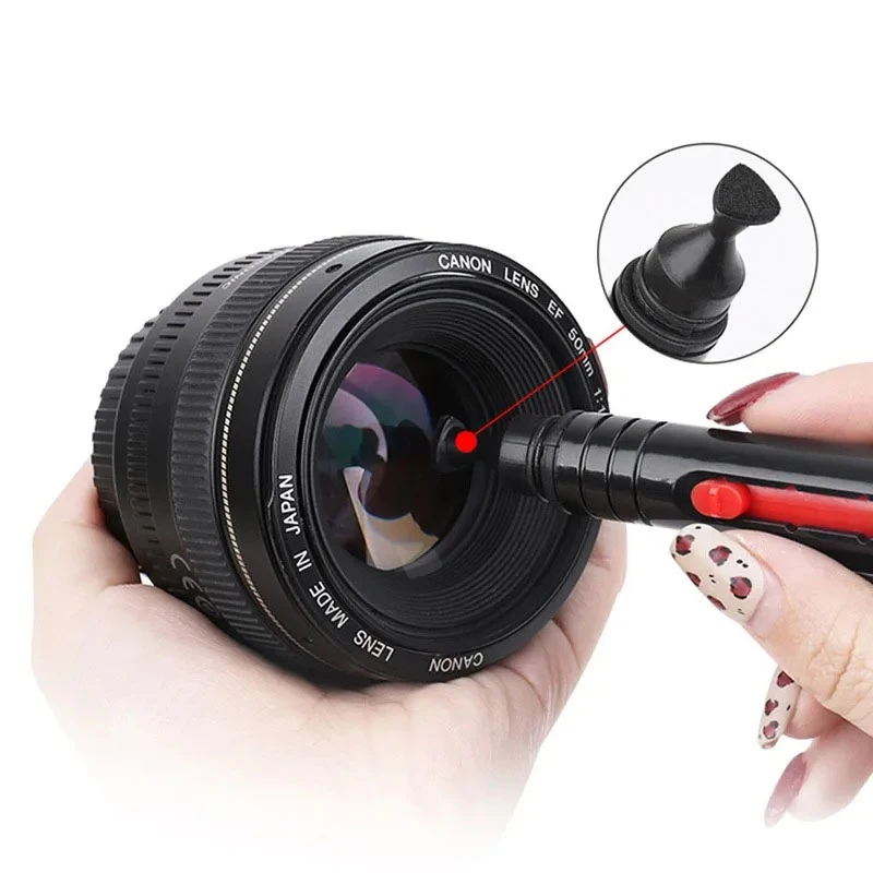 Camera Cleaning Kit – Air Blower, Lens Brushes, Cleaning Pen & Cloth for Lenses, Filters, Sensor & LCD Screen - 5