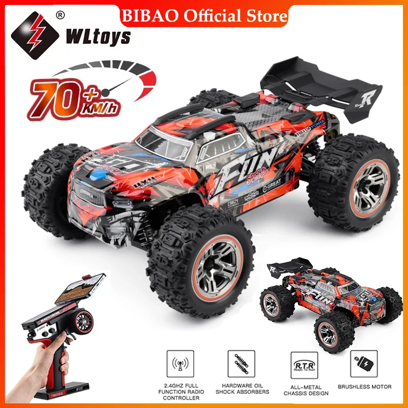 

WLtoys 184008 70 км/ч 4WD Радиоуправляемая машина Профессиональный монстр-Трак высокоскоростной Дрифт гоночный автомобиль с дистанционным управлением детские игрушки для мальчиков