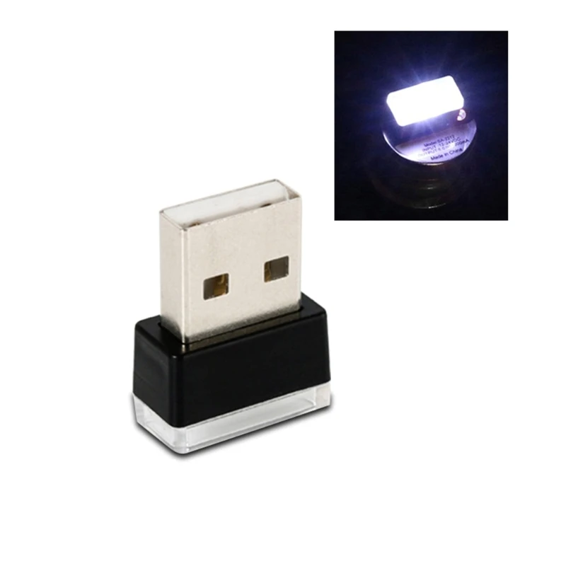 

Мини-USB светодиодная RGB-подсветка, яркость 7 цветов, сменные цвета для автомобиля, ноутбука, клавиатуры. Атмосферная Ночная лампа J60F
