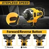 BABEQ 2000N.m Brushless Electric Impact Wrench Rechargeable 1/2 Socket Wrench Cordless Wrench Power Tools for 18V Makita Battery 4