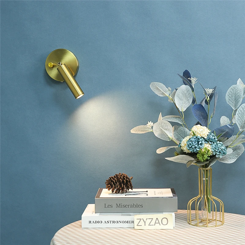 Modern Wall Lamps Folding with Switch LED Reading Spot Light for Home Study Wall Lights Bedroom Bedside Living Room Decor Light - 4