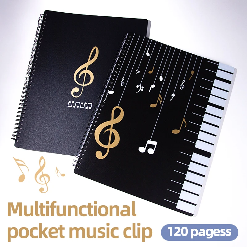 A4 Loose-Leaf Transparent Music Binder